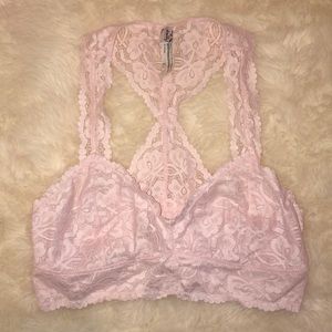 Free People Racerback Lace Bralette